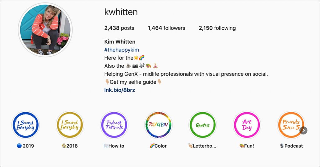 kwhitten instagram bio