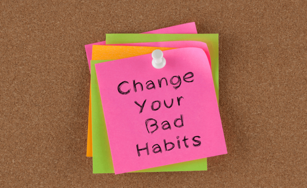 bad habits can be changed